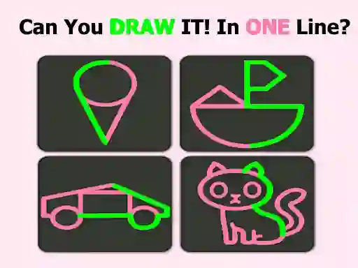 遊戲Brain Test: One Line Draw Puzzle在線