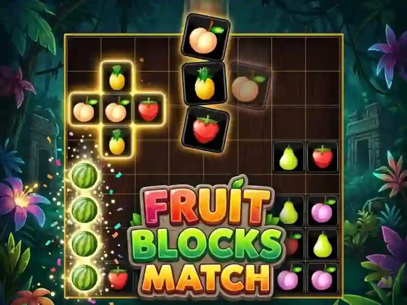 遊戲Fruit Blocks Match在線