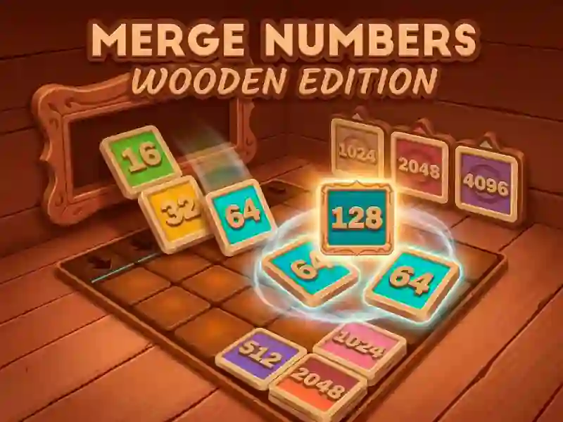 遊戲Merge Numbers Wooden Edition在線