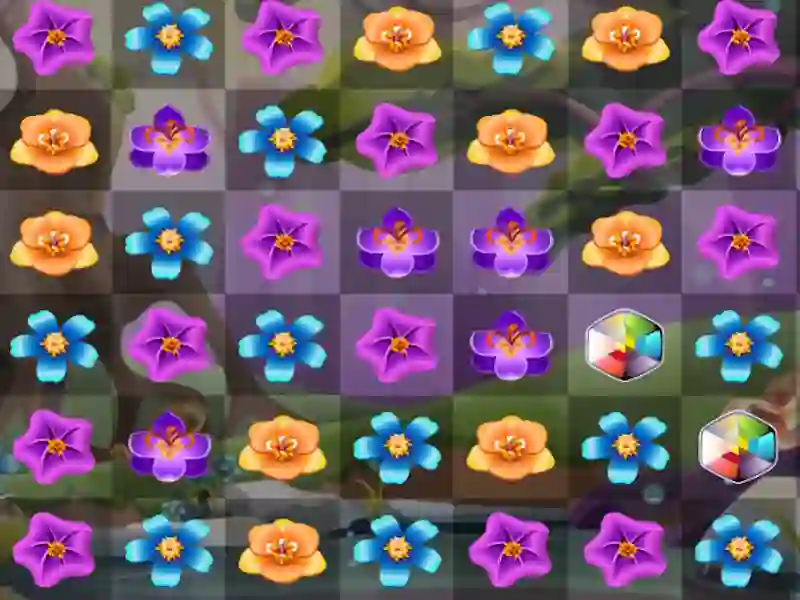 遊戲Flower Match 3在線