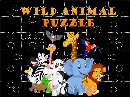 遊戲Wild Animals Puzzle在線
