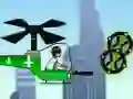 遊戲Ben 10. Helicopter在線