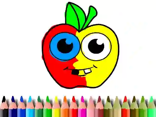 遊戲Back To School: Apple Coloring Book在線