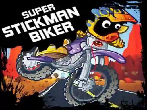 遊戲Super Stickman Biker在線