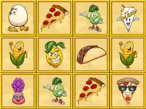 遊戲Foody Memory在線