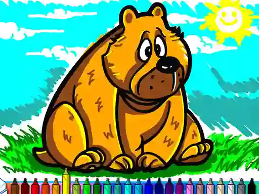 遊戲Coloring Book Animals在線