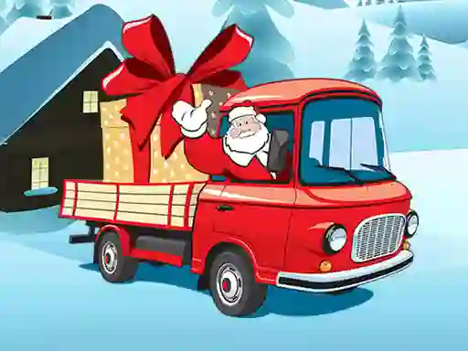 遊戲Christmas Vehicles Jigsaw在線