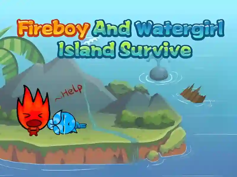 遊戲Fireboy and Watergirl Island Survive在線