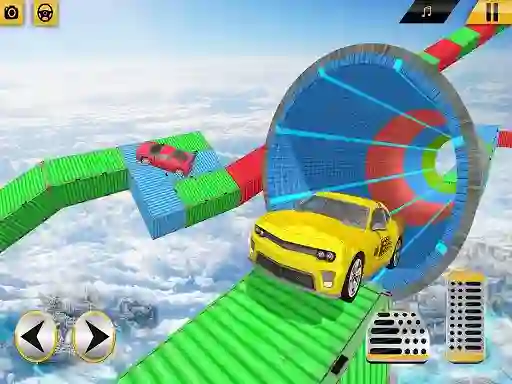 遊戲Impossible Car Driving 3d: Free Stunt在線