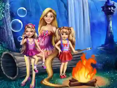 遊戲Gorgeous Twins Spring Camp在線