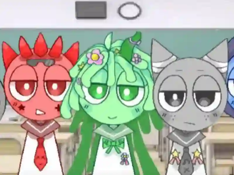 遊戲Sprunki Spupil在線