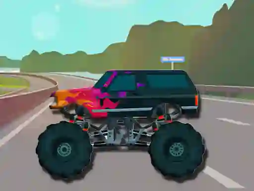 遊戲Extreme Monster Trucks Memory在線