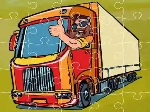 遊戲Semi Trucks Jigsaw在線
