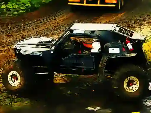 遊戲4x4 Buggy Off-Road Puzzle在線