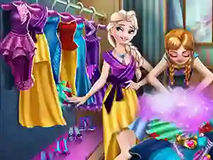 遊戲Ice Kingdom Wardrobe Cleaning在線