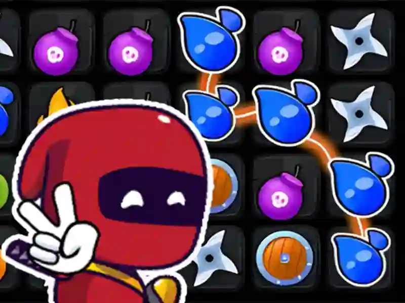遊戲Ninja Spell Match在線