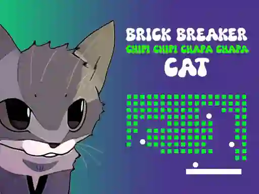 遊戲Brick Breaker Chipi Chipi Chapa Chapa Cat在線
