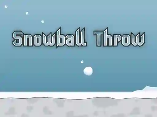 遊戲Snowball Throw在線