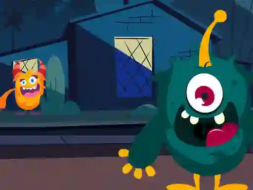 遊戲Funny Monsters Jigsaw在線