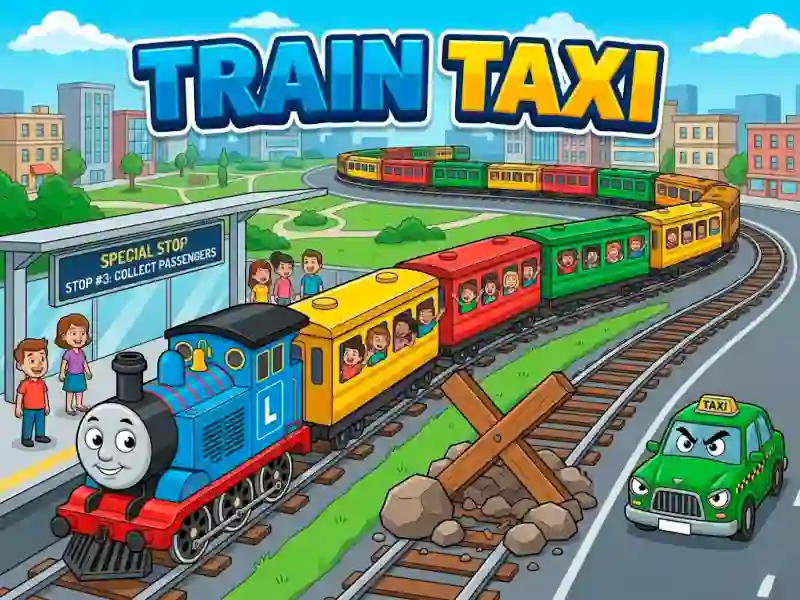 遊戲Train Taxi在線