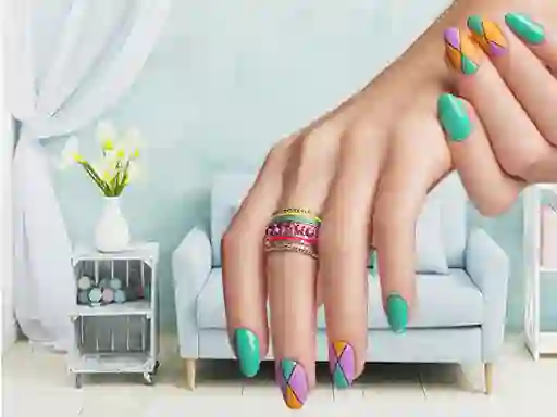 遊戲Nail Art Puzzle在線