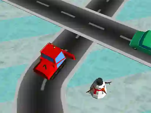遊戲Traffic Run Christmas在線