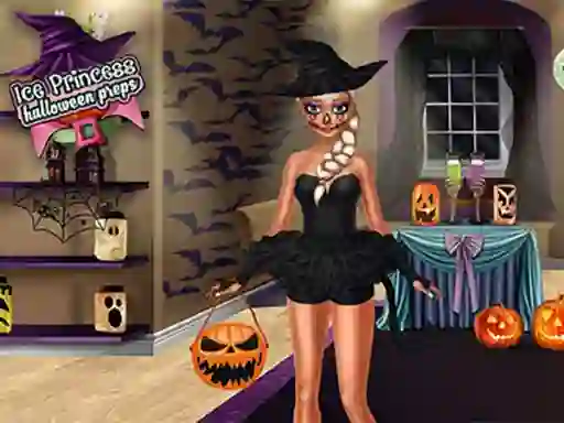遊戲Ice Princess Halloween Preps在線