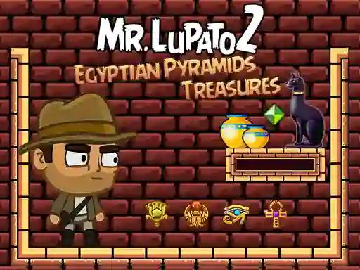 遊戲Mr Lupato 2: Egyptian Pyramids Treasures在線
