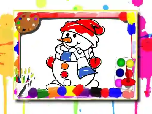 遊戲Winter Coloring Book在線