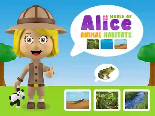 遊戲World of Alice Animal Habitats在線