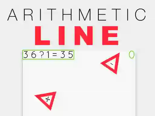 遊戲Arithmetic line在線