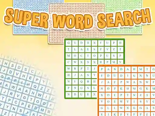 遊戲Super Word Search在線