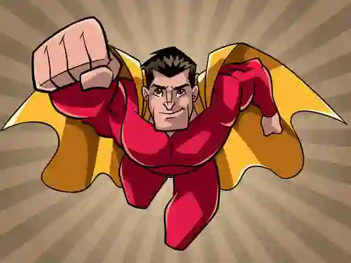 遊戲Aamazing Superheroes Coloring在線