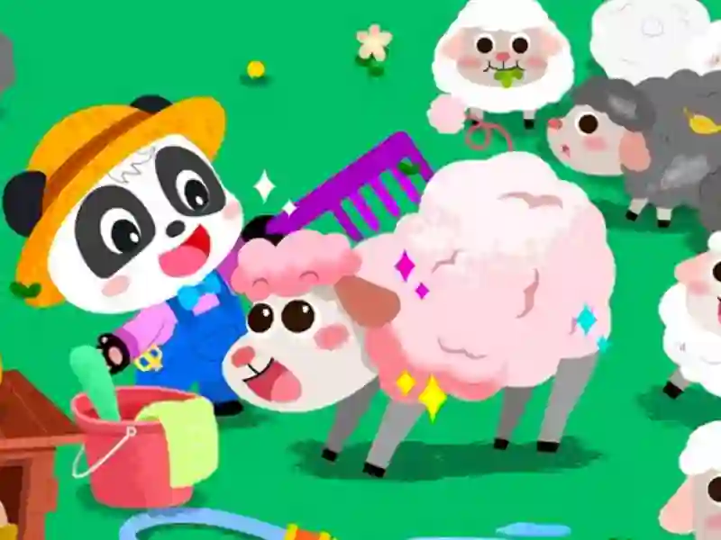 遊戲Baby Panda Animal Farm在線
