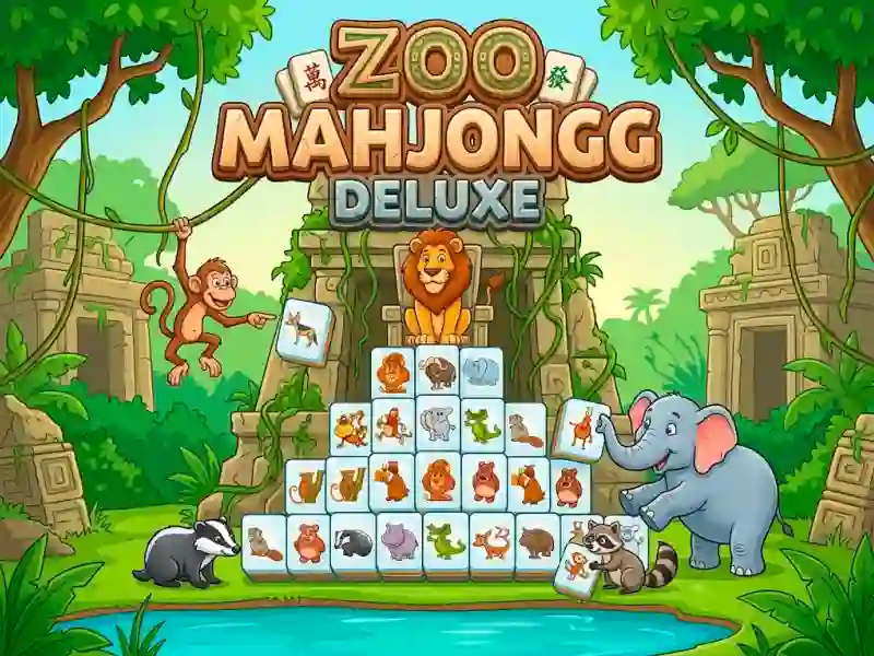 遊戲Zoo Mahjongg Deluxe在線