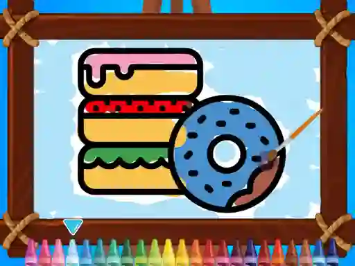 遊戲Kids Coloring Bakery在線
