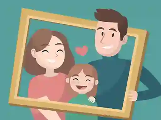 遊戲Happy Family Puzzle在線
