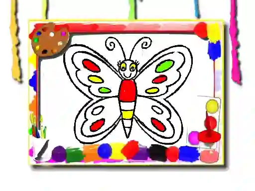 遊戲Butterfly Coloring Book在線
