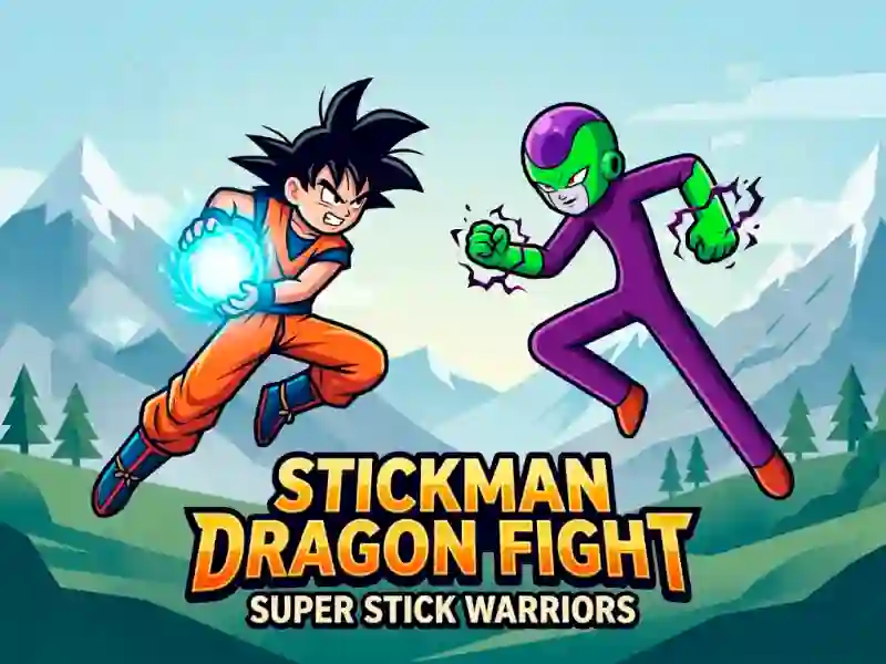 遊戲Stickman Dragon Fight - Super Stick Warriors在線