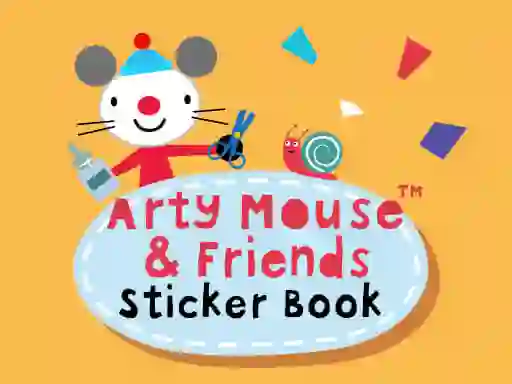 遊戲Arty Mouse & Friends Sticker Book在線