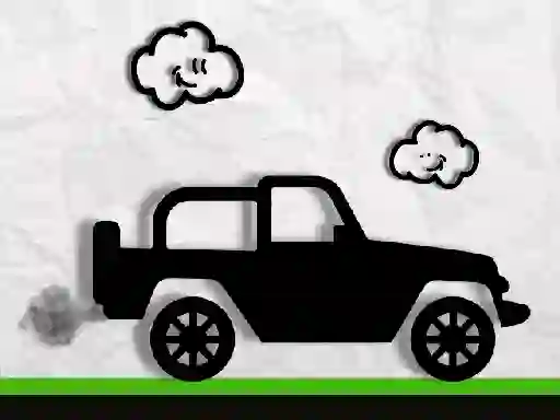 遊戲Paper Monster Truck Race在線
