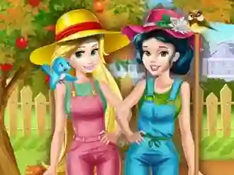 遊戲Princesses Working In the Garden在線