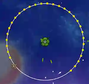 遊戲Orbit Avoider在線