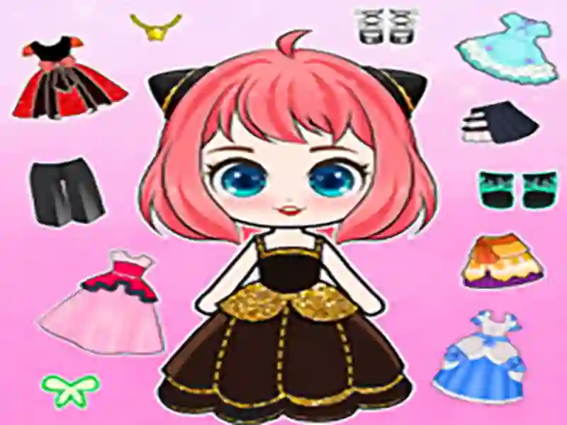 遊戲Chibi Doll Dress Up DIY在線