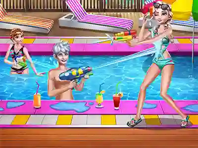 遊戲Sisters Pool Party在線