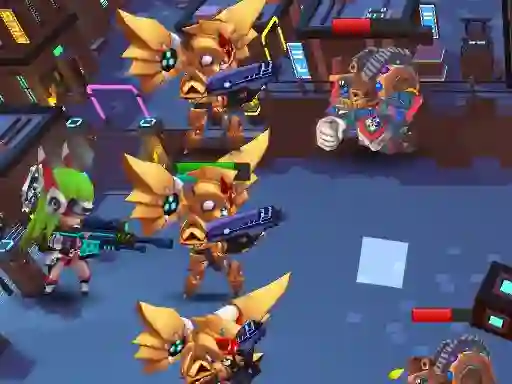 遊戲Guardians vs Zombies在線