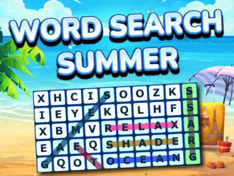 遊戲Word Search Summer在線
