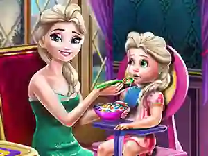 遊戲Ice Queen Toddler Feed在線