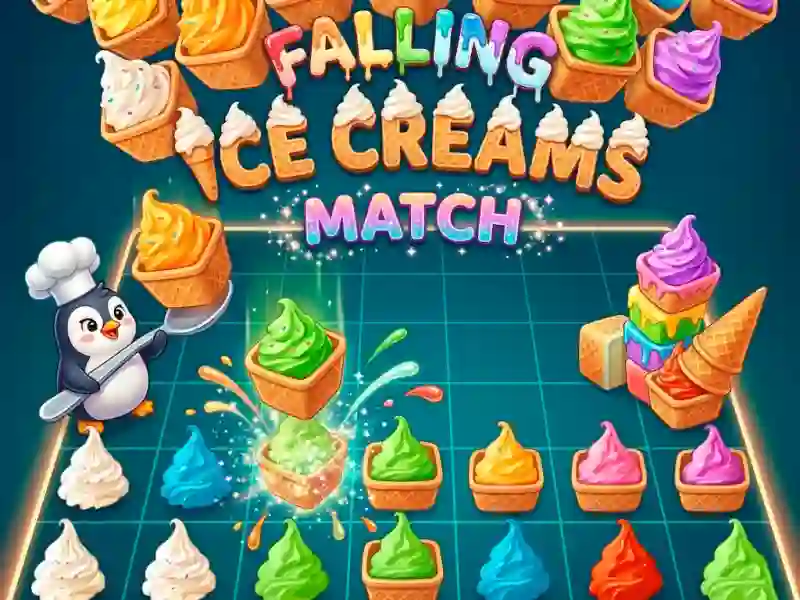 遊戲Falling Ice Creams Match在線