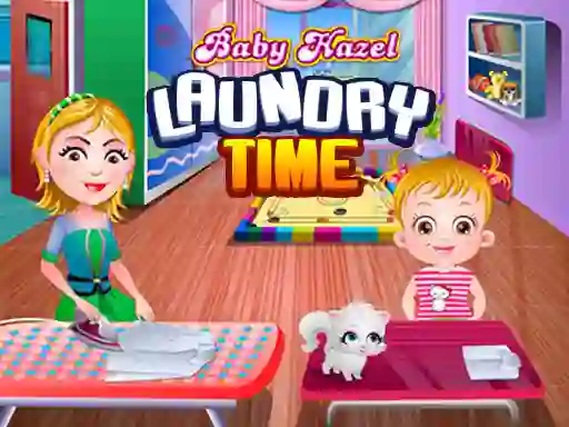 遊戲Baby Hazel Laundry Time在線